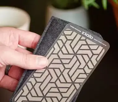 kailo product in hand