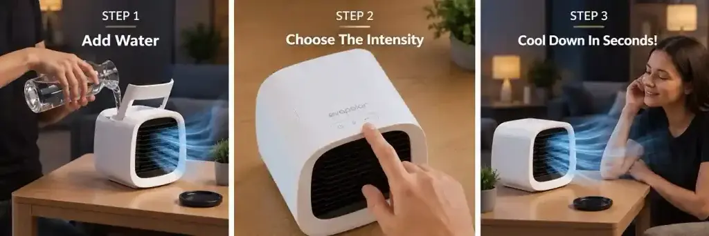 mini air conditioner Eva Chill