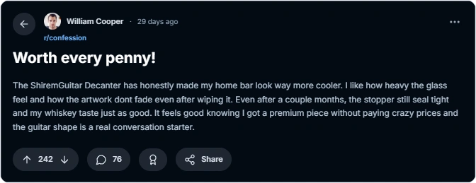reddit review