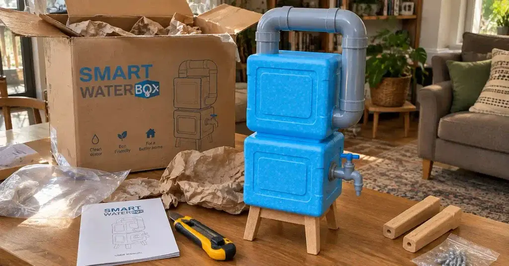 smart water box unboxing