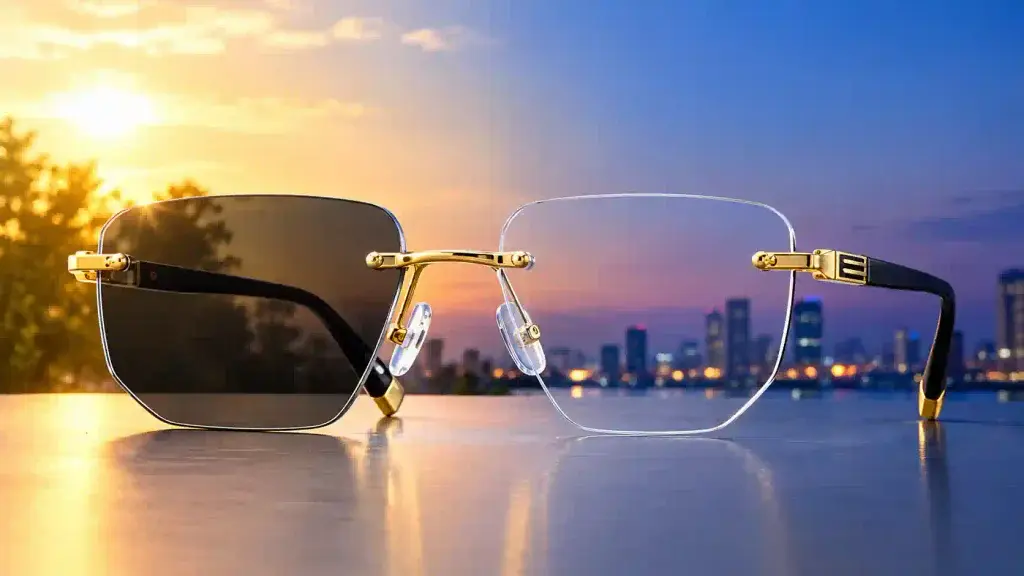 Crystal Vision reading glass