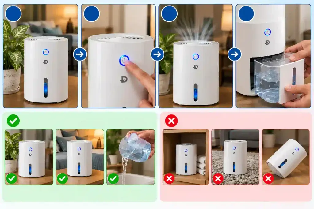 Drydon Dehumidifier product use