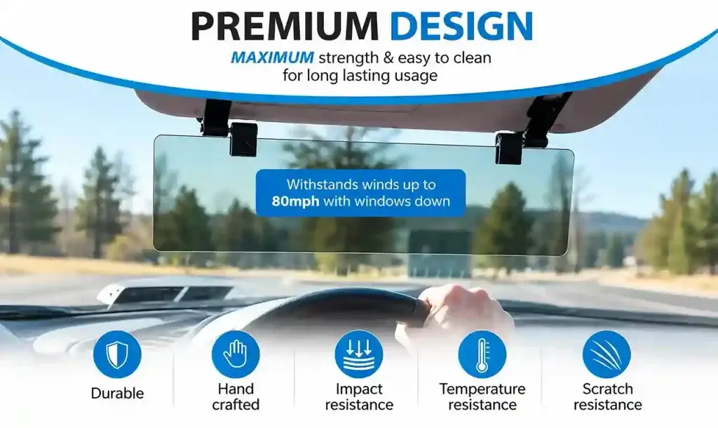 Glare Guard for car