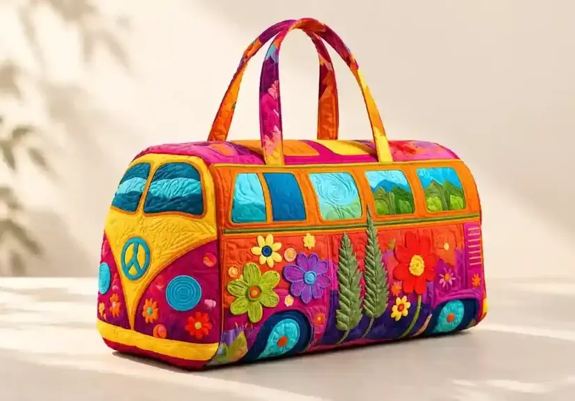 Hippie Bus handbag