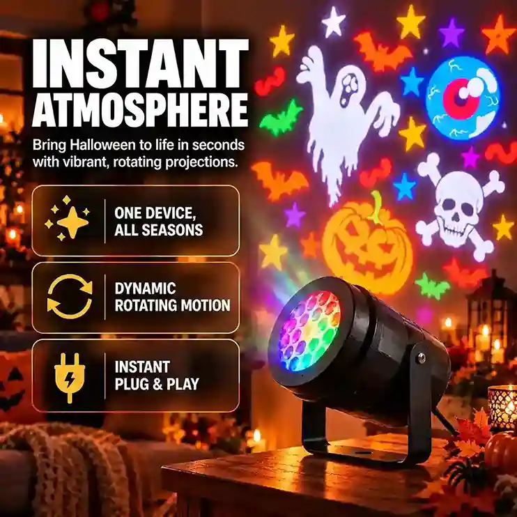 Holiday Prism projector