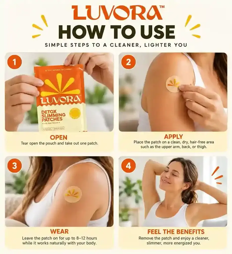 Luvora natural patches