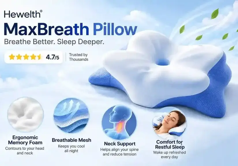 MaxBreath Pillow