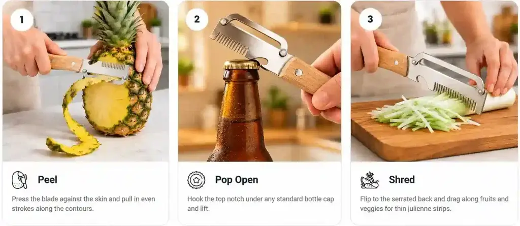 PeelPro vegetable peeler