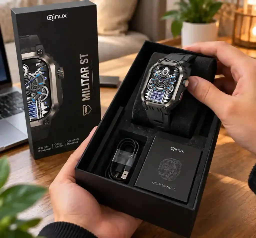 Qinux Militar unboxing