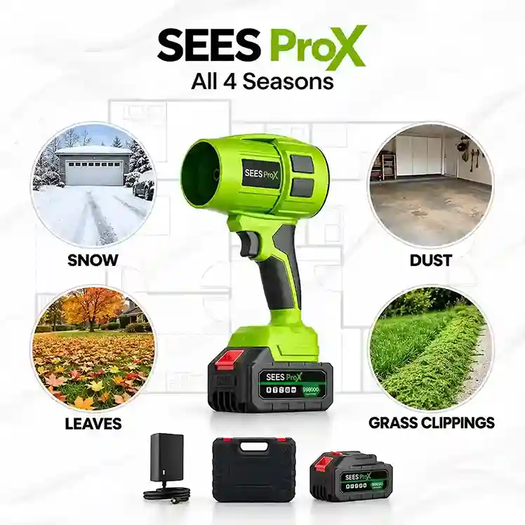 SEES ProX portable mini leaf blower