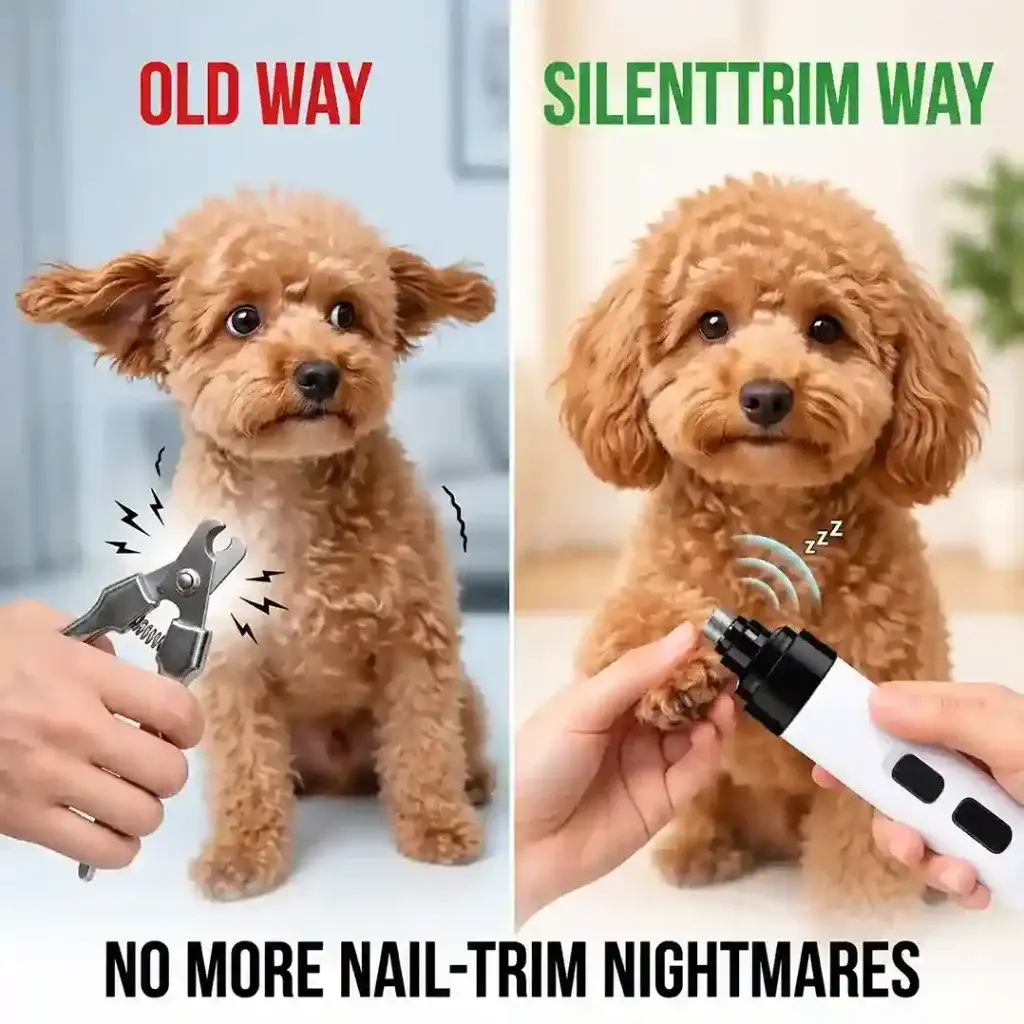 SilentTrim pet nail grinder