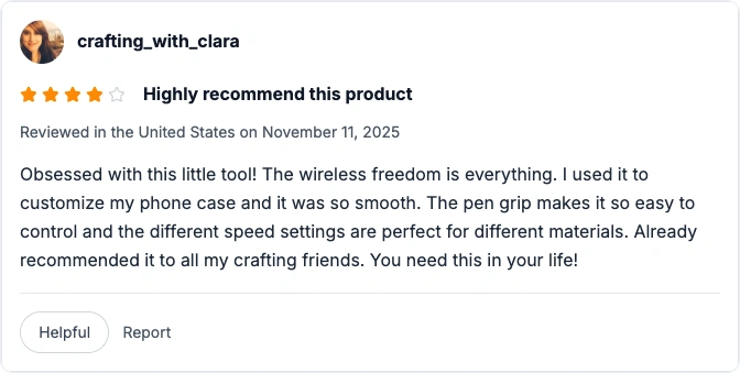 amazon review