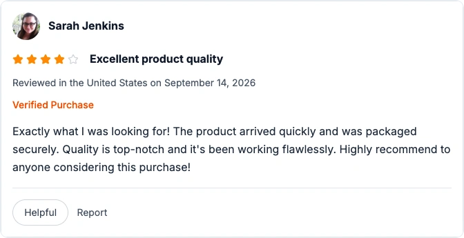 amazon review