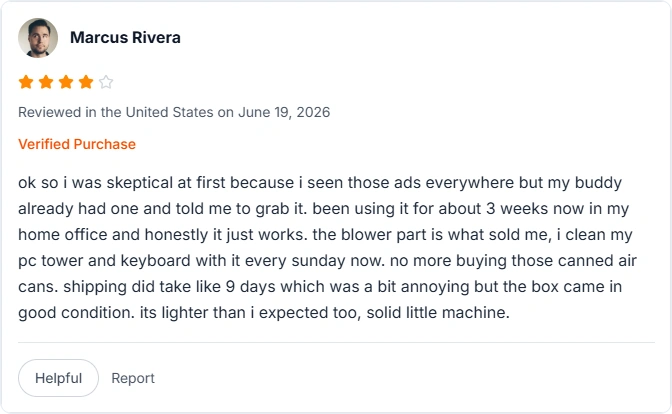 amazon review