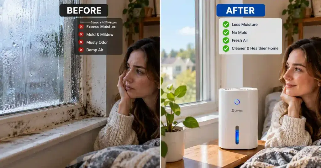 before and after dryer image