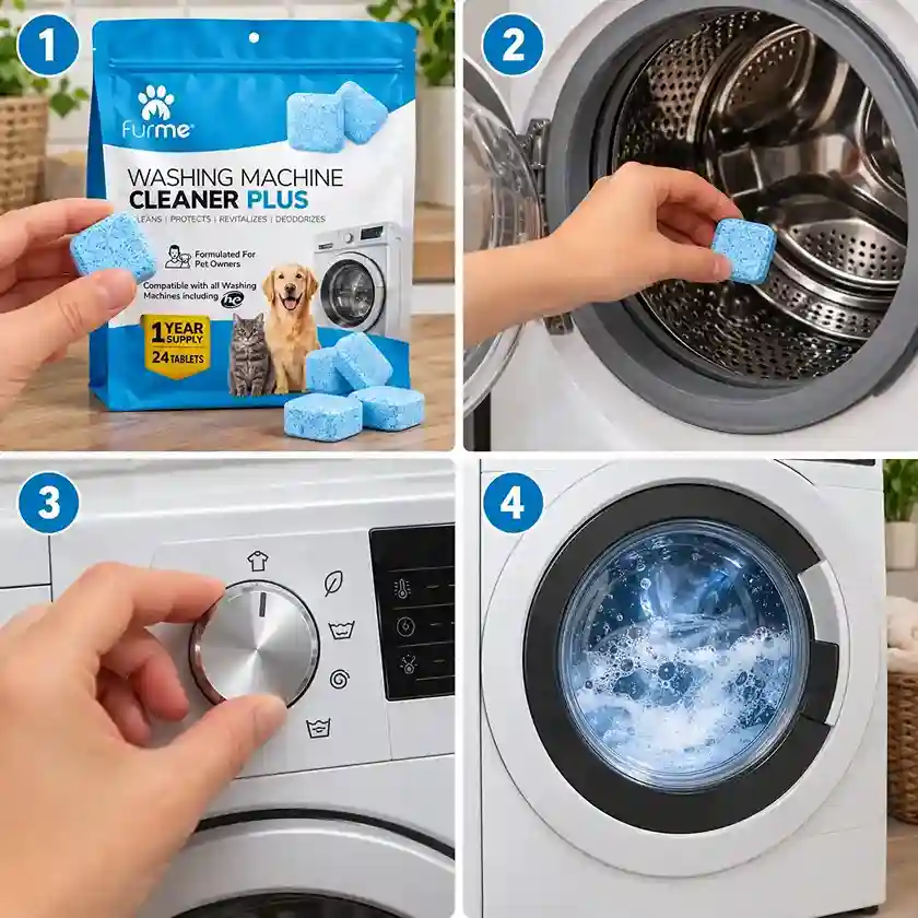 how to use FurMe Washing Cleaner
