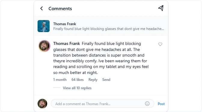 users reviews from instagram