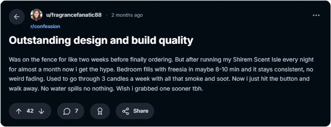 reddit review