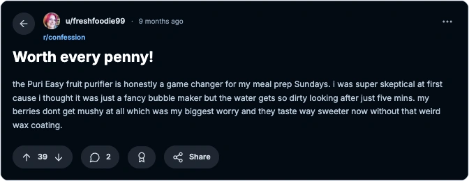 reddit review