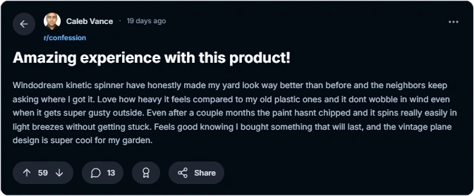 Reddit review
