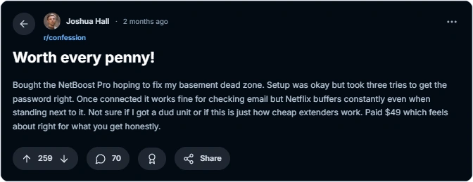 reddit review