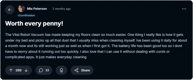 reddit review