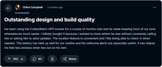 reddit review