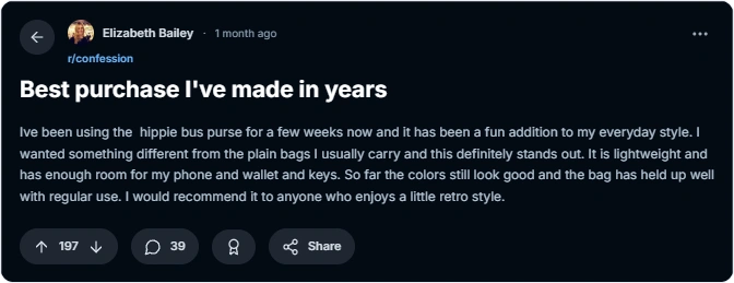 reddit review