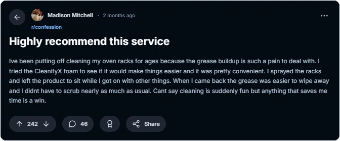 reddit review