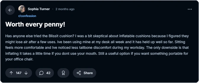 reddit review
