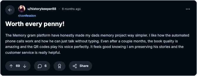 reddit review