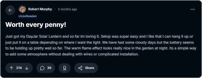 reddit review
