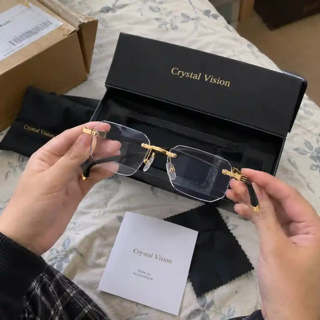 unboxing crystalglasses