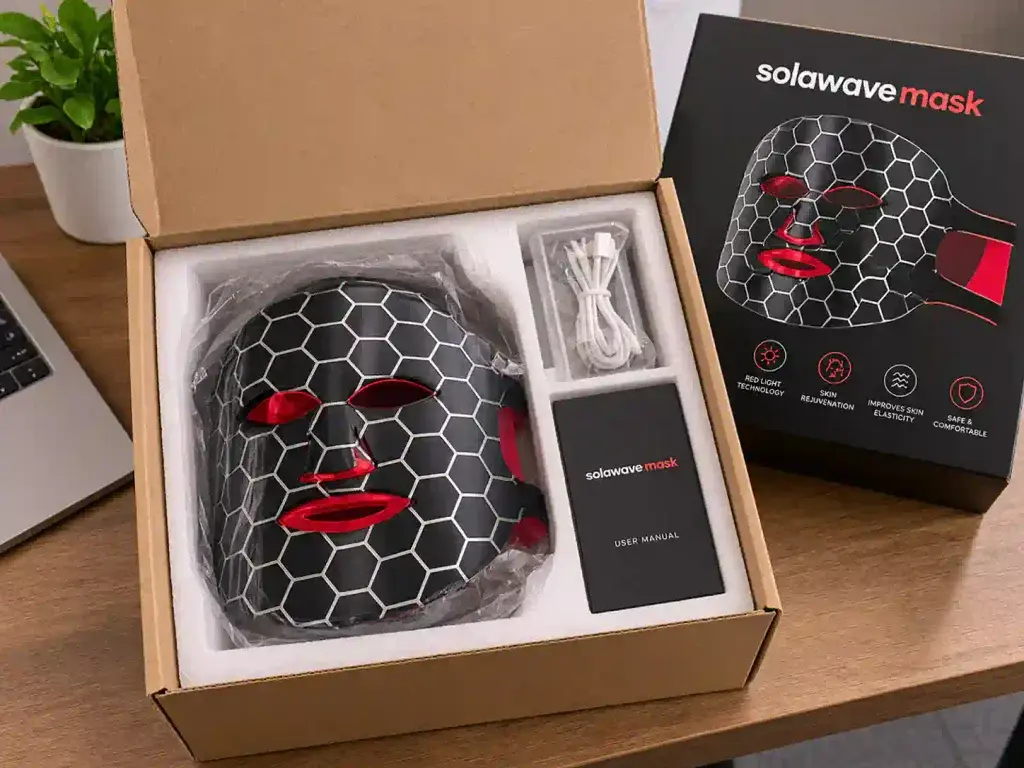 unboxing sola wave mask product